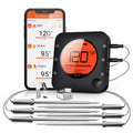 6-Probe Bluetooth Meat Thermometer with LCD Display G336