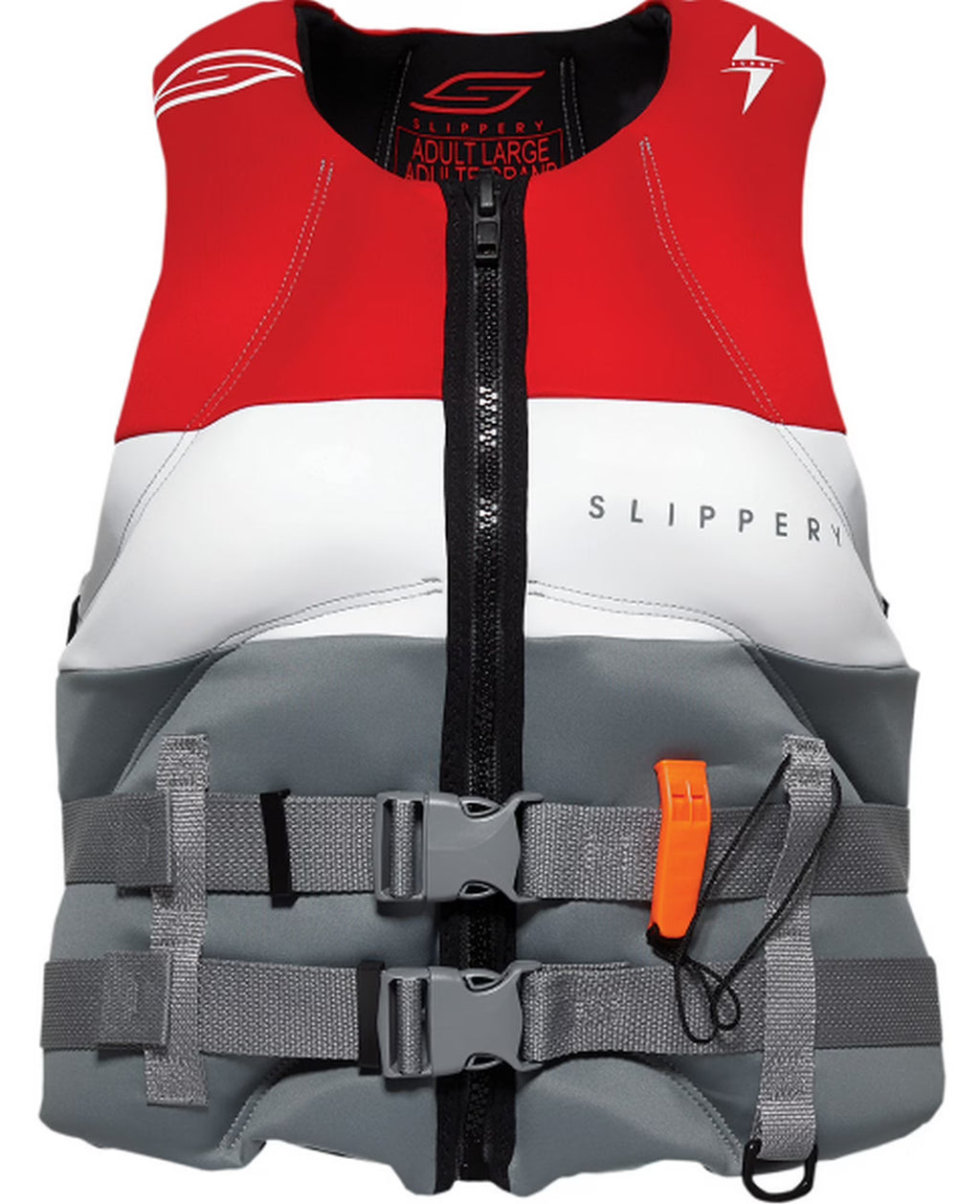 Charcoal/Red XXL Life Vest C356