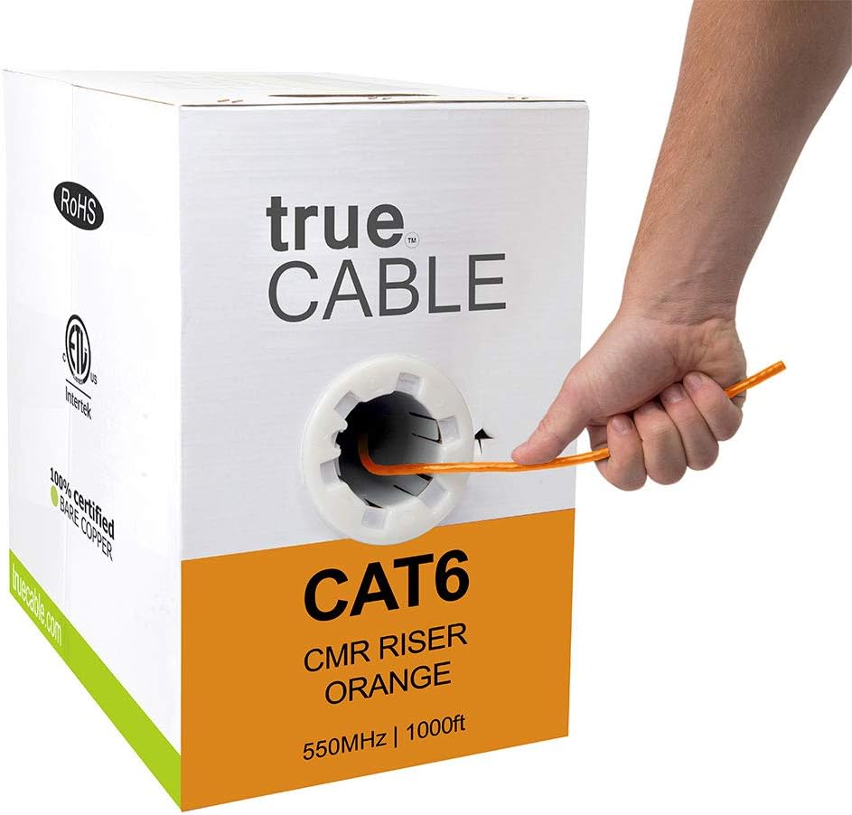 Green 1000ft Cat6 Riser Bulk Ethernet Cable E389527