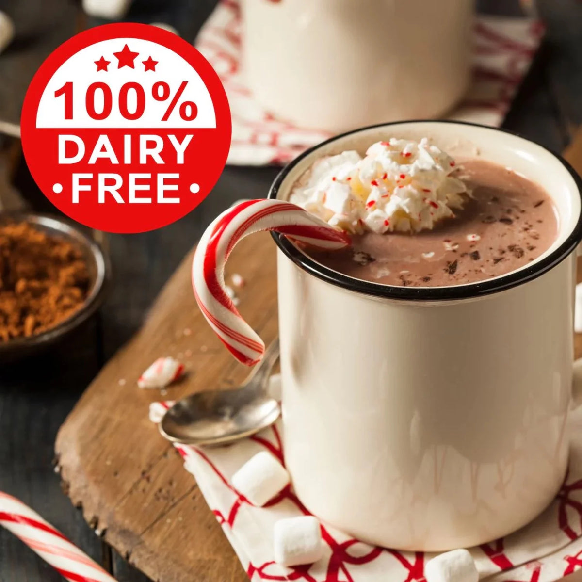 Dairy-Free Peppermint Hot Chocolate Pods T80239