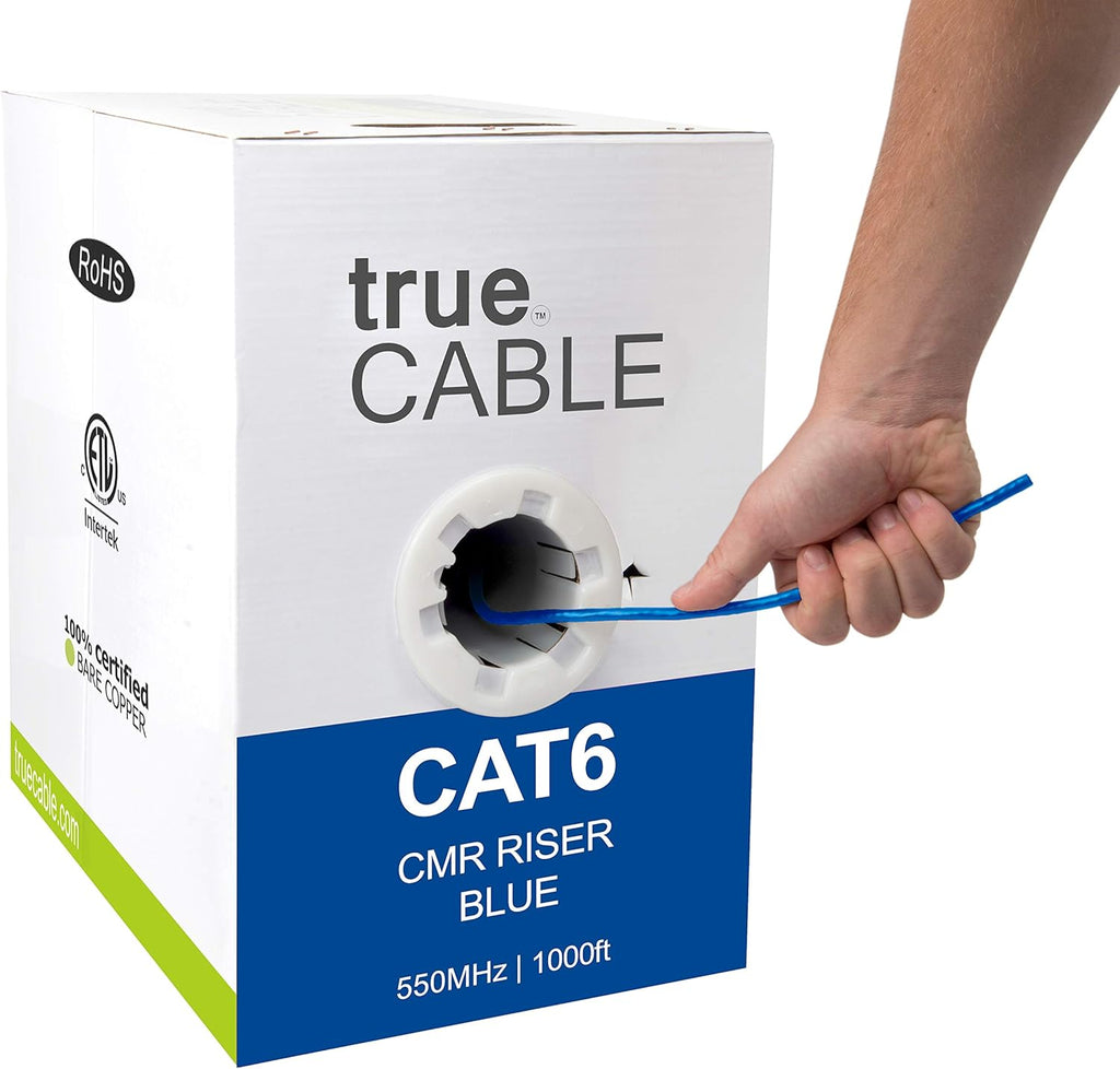 Green 1000ft Cat6 Riser Bulk Ethernet Cable E389527