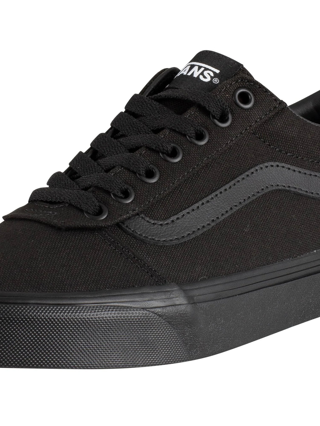 Black Canvas Trainers O49770