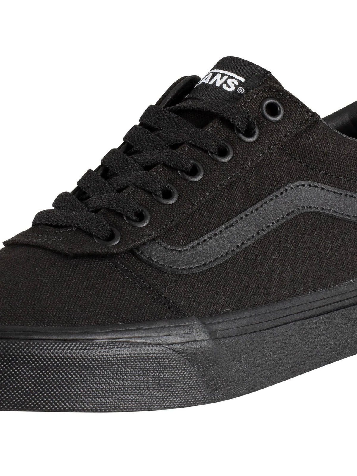 Black Canvas Trainers O49770