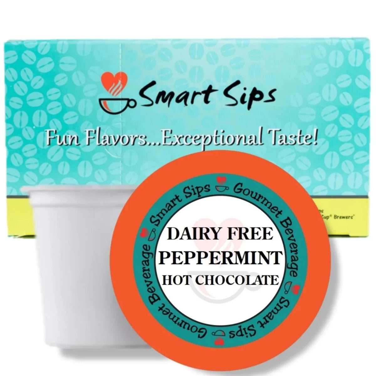 Dairy-Free Peppermint Hot Chocolate Pods T80239