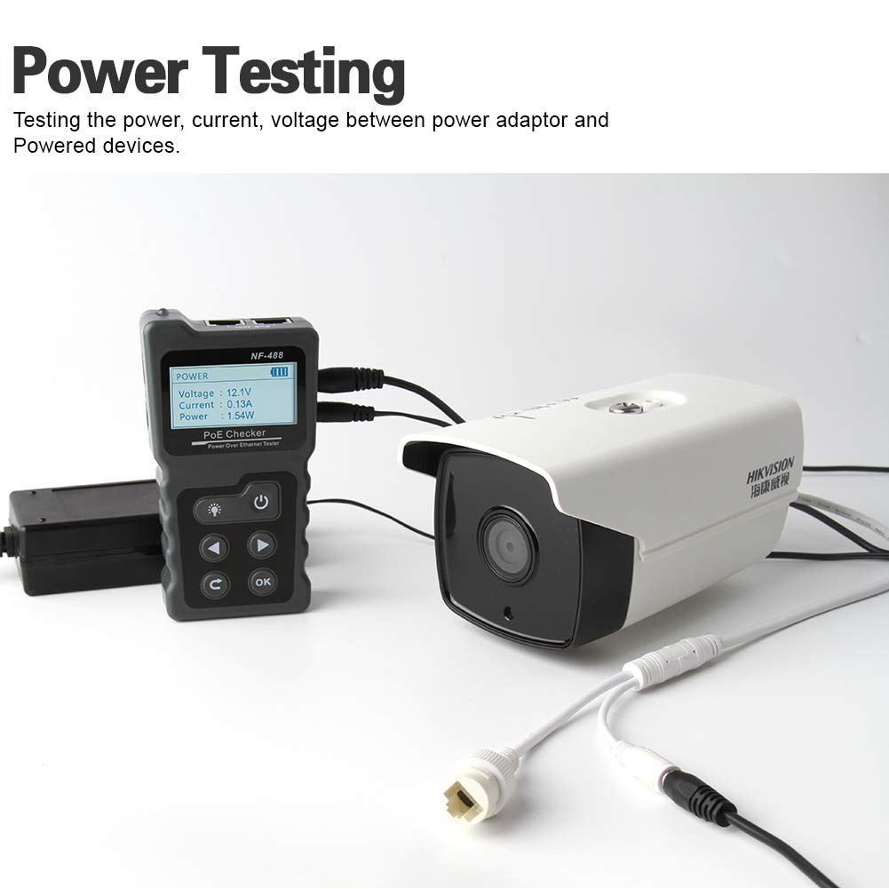 RJ45 POE Ethernet Tester Y3217