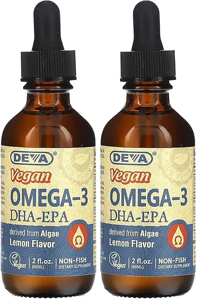 Vegan Liquid DHA-EPA Lemon 2 fl. Oz Pack of 2 E823