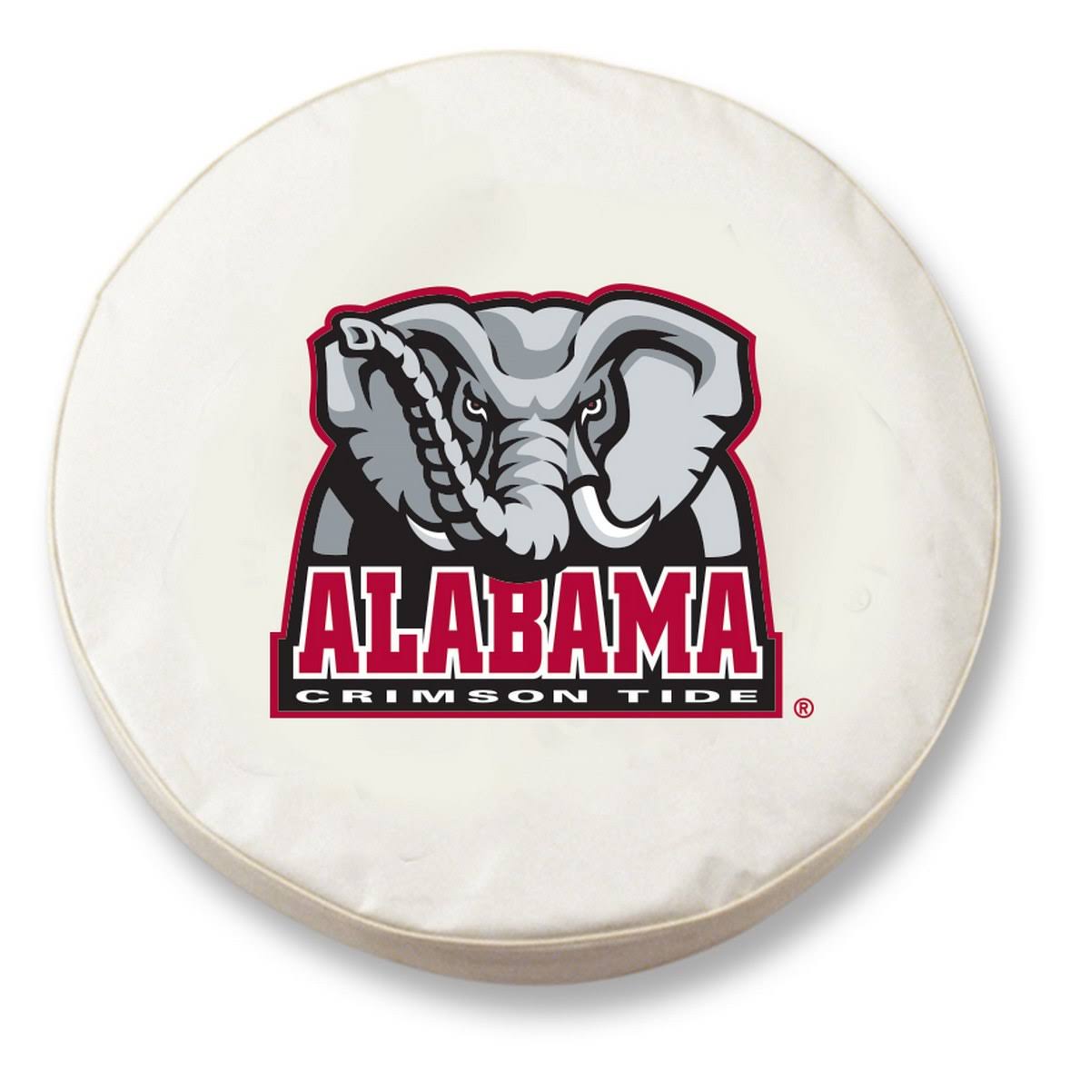 White Vinyl Fitted Car Tire Cover T844