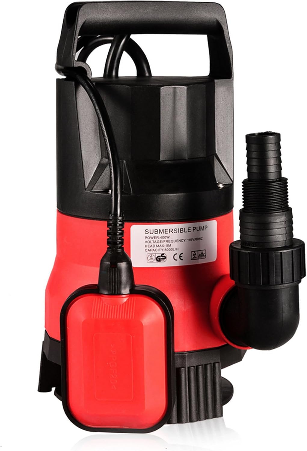 1/2 HP Submersible Water Pump, Red, Pack of 2 R8829