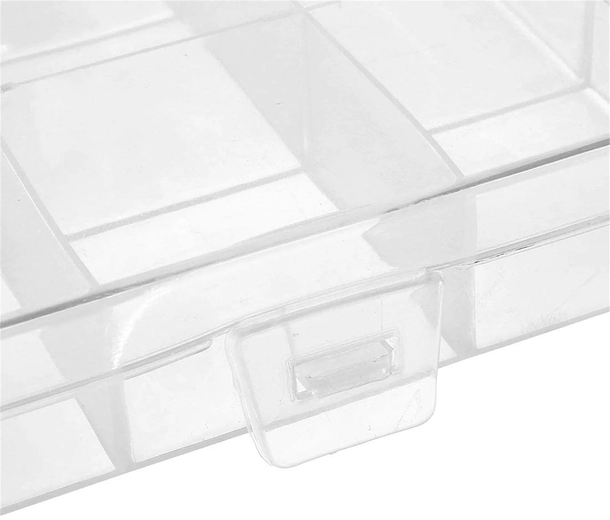 Plastic 24 Grids Electronic Component Storage Box Pack of 2 W52183