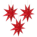 3Pcs Paper Star Lantern Lampshade Hanging Decorations Q799505