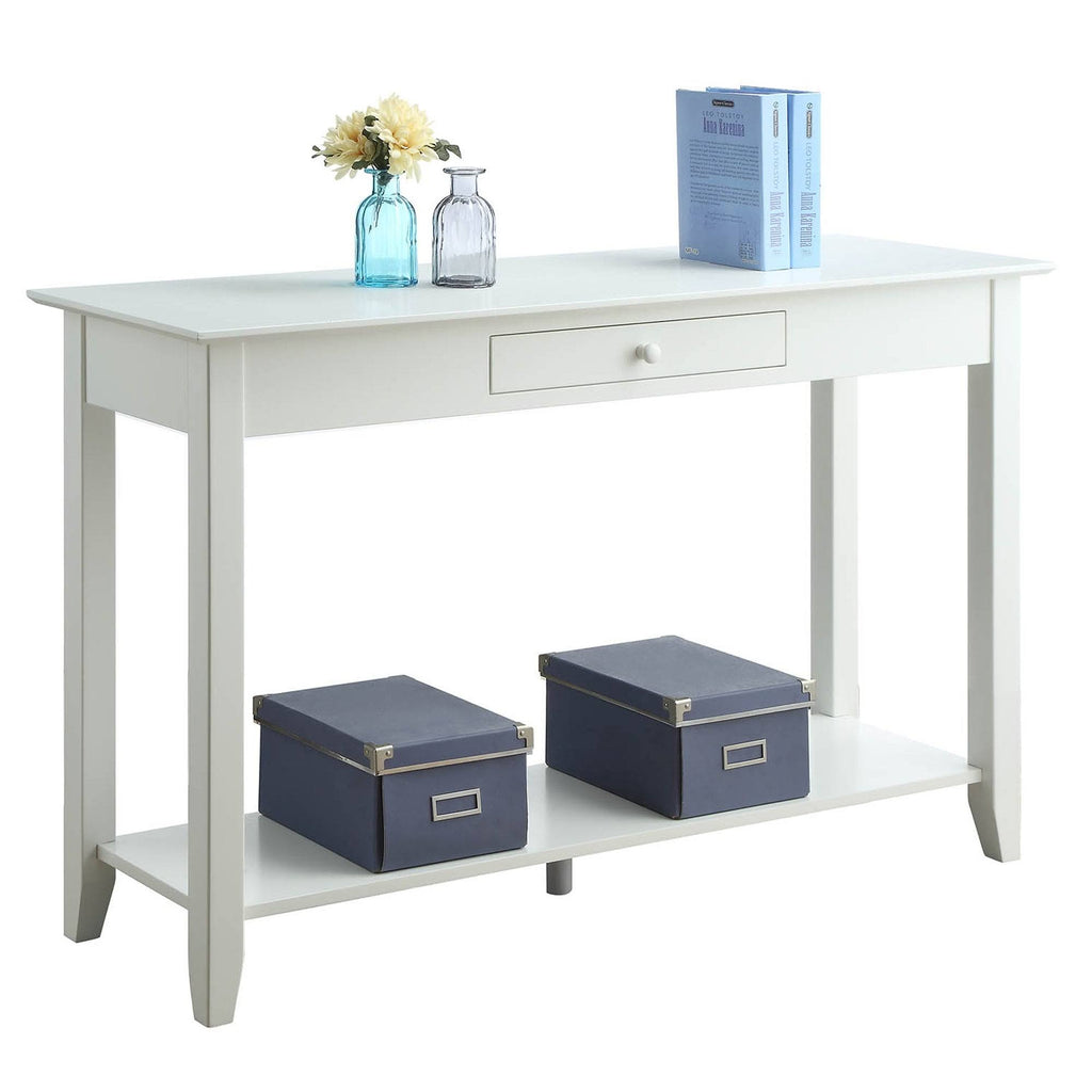 Espresso Single-Drawer Console Table M635209