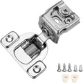 Soft Close Concealed Cabinet Hinges 1-1/4'' Overlay Satin Nickel Pack of 15 W56105