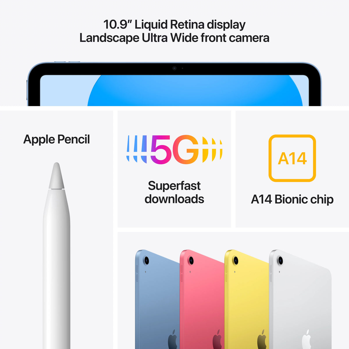10.9-inch iPad Wi-Fi + Cellular 64GB Pink T303074