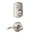 Satin Nickel Camelot Combo Pack Passage Lever O808
