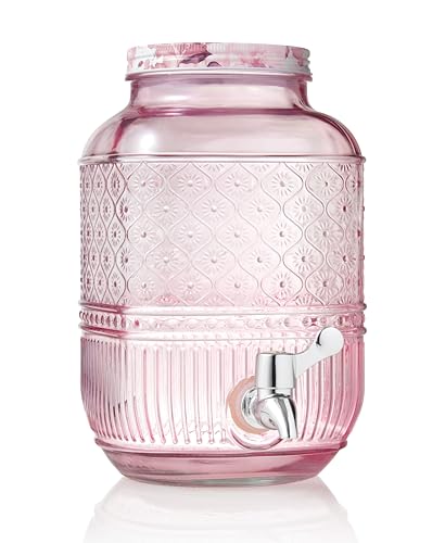 Glass Water Dispenser with Spigot - 1 Gallon C828161