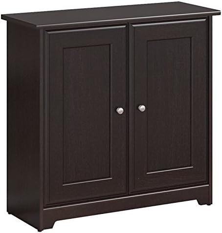 2 Door Storage Cabinet in Espresso Oak H2311