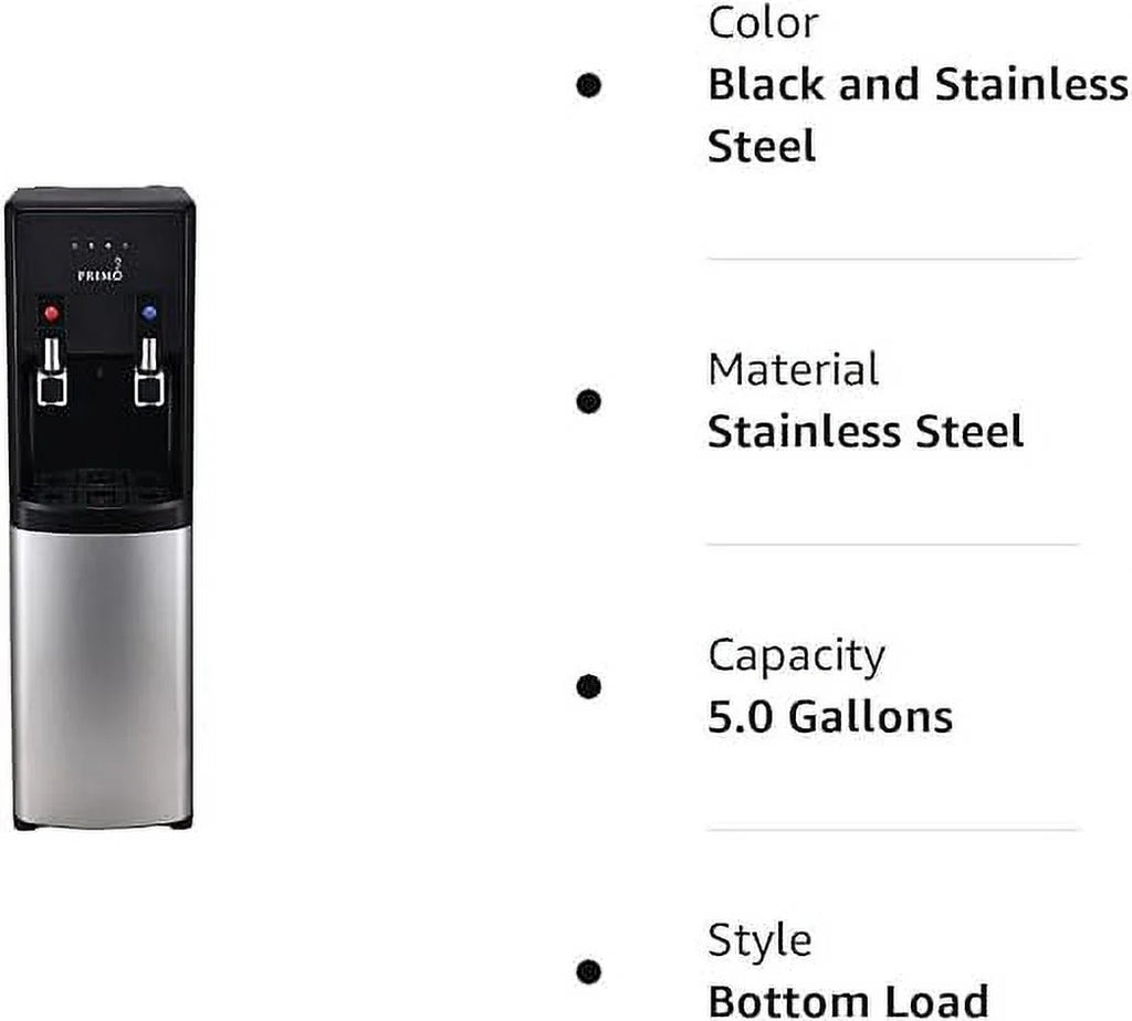 Stainless Steel Bottom-loading Cold and Hot Water Dispenser K839