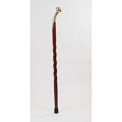 Twisted Padauk Walking Cane Q510