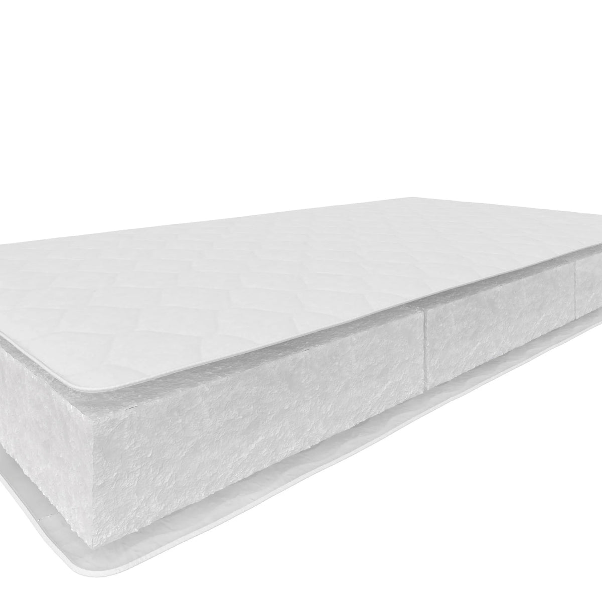 6 Inch Polyester Fill Mattress, Twin Size N9256
