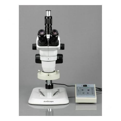 3.5X-90X Articulating Stand Zoom Microscope with Fluorescent Ring Light V89210