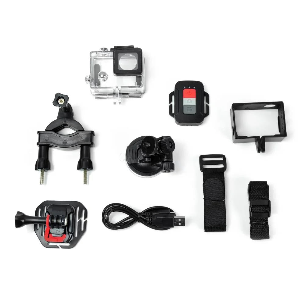 4K Ultra HD Wi-Fi Action Camera (Blue) E64285