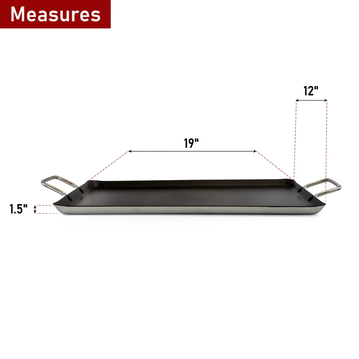 22 Inch Cast Aluminum Double Griddle V932