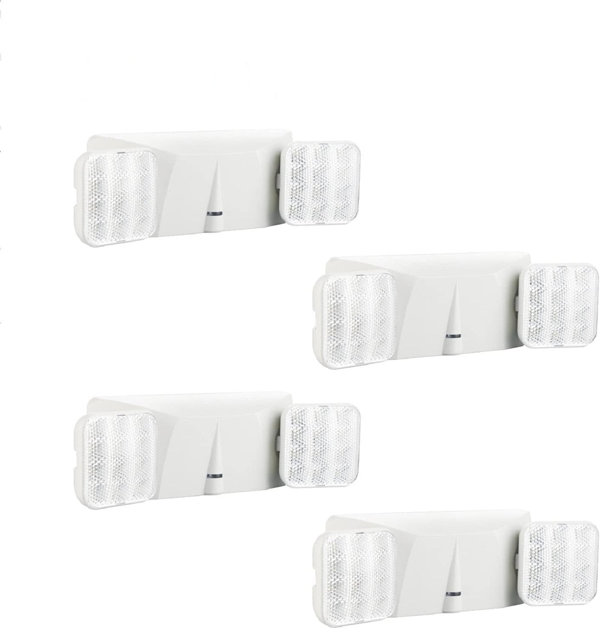 6 Pack LED Exit Sign with Emergency Light A883