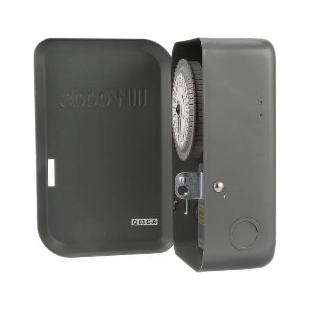 Indoor 24-Hour Mechanical Time Switch Timer with Metal Box R129632