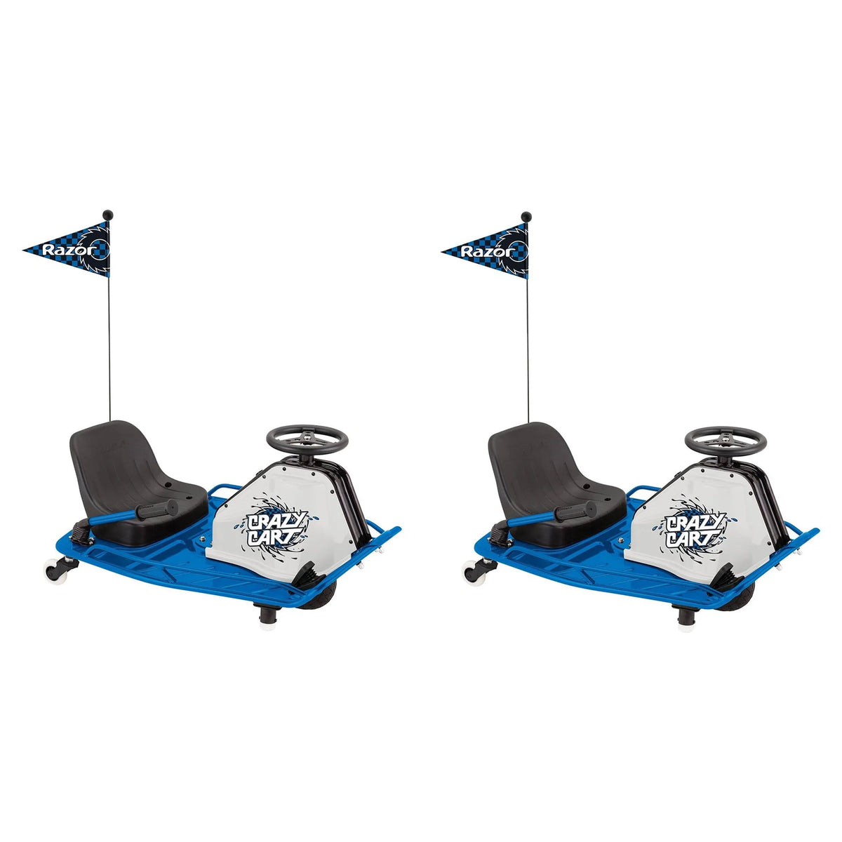 Blue Motorized Drifting Cart 2 Pack V41905