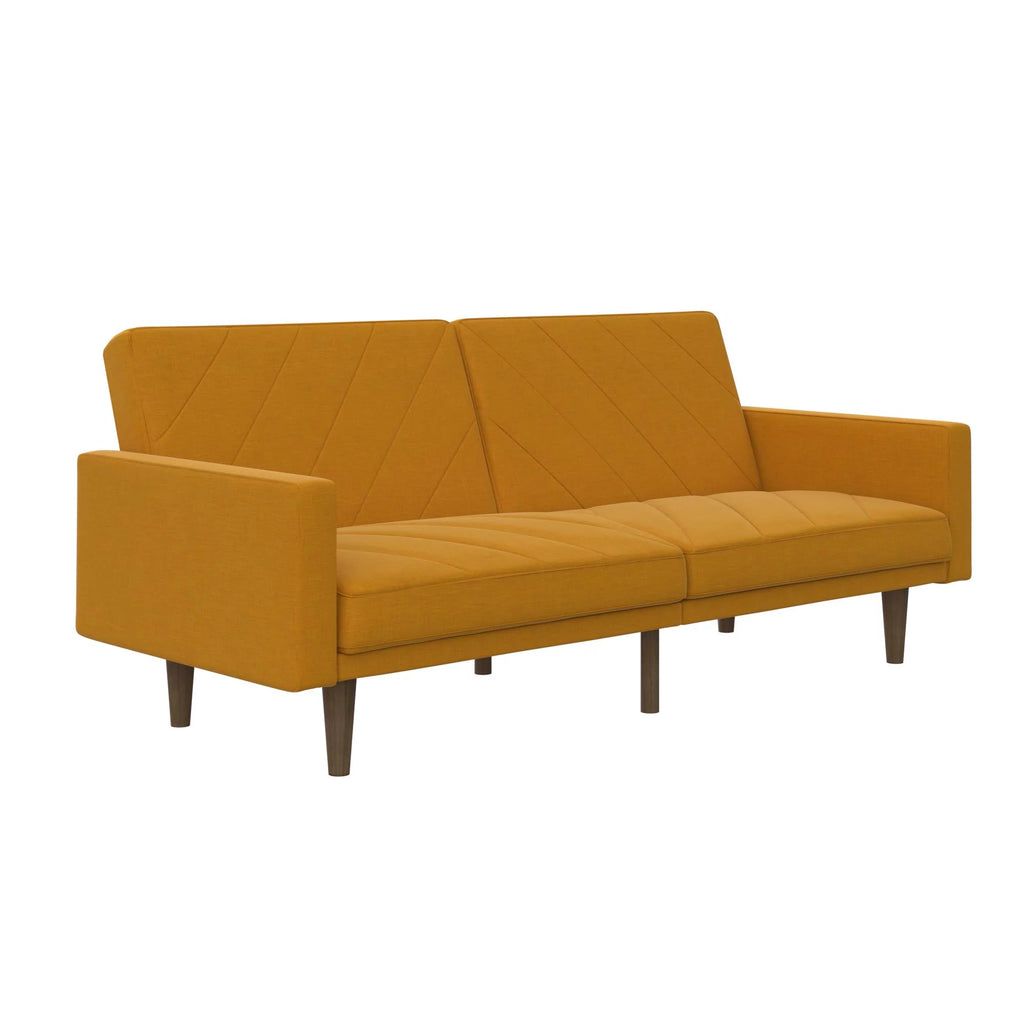 Mustard Yellow Linen Futon D565226