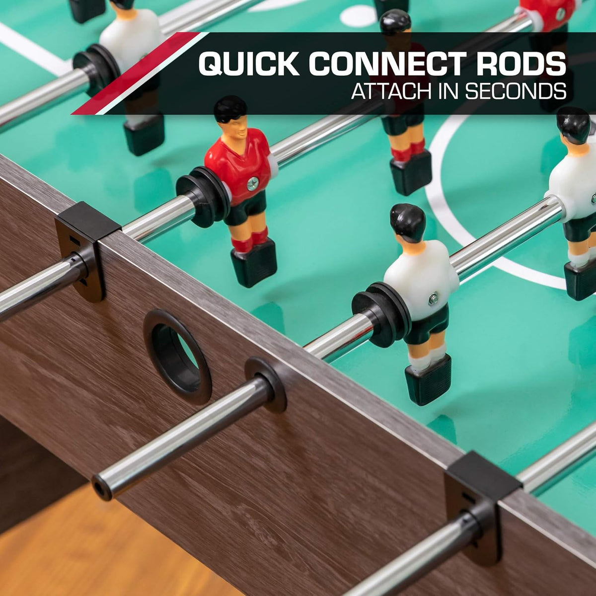 48" Mid-Size Indoor Foosball Table, Grey G1270