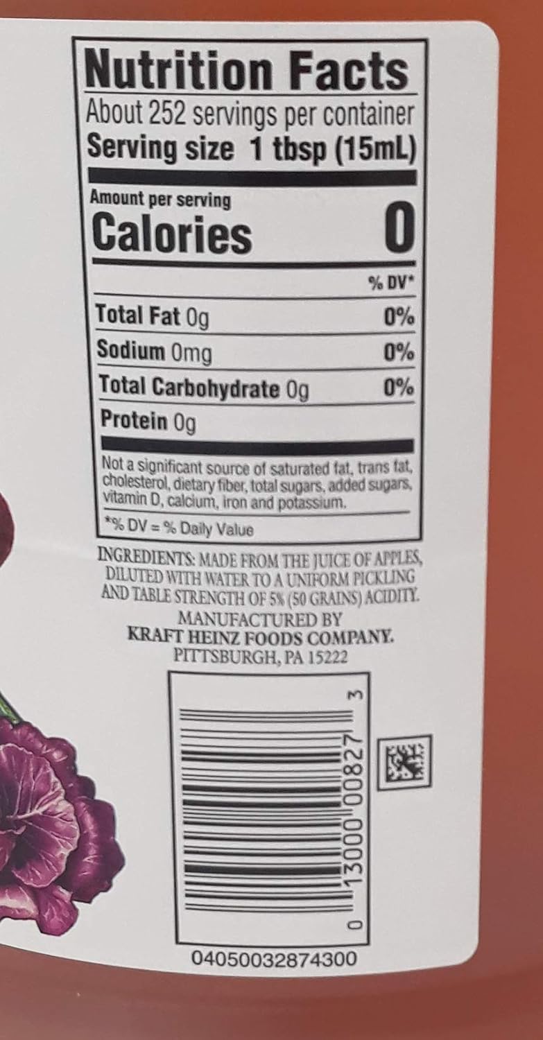Apple Cider Vinegar (1 Gallon) H184669