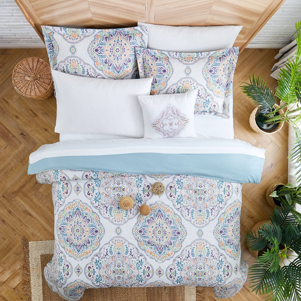 6 Piece Printed Bed Set V409843