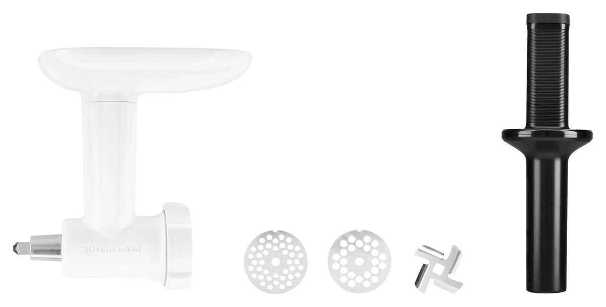 White Food Grinder Attachment S196371
