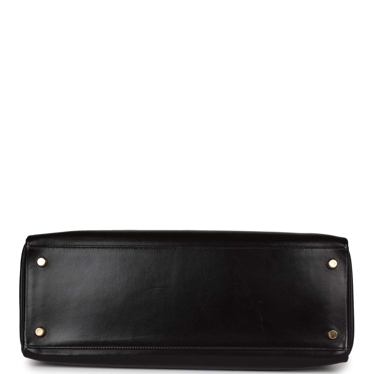 Black Leather Handbag C5596