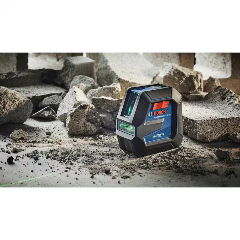 100 ft. Green Self Leveling Laser Level with Carrying Case I59705