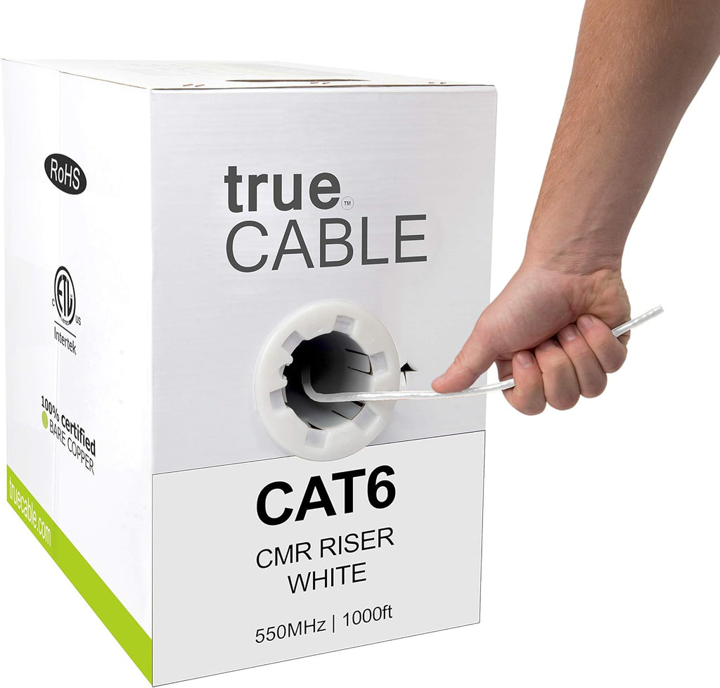 Green 1000ft Cat6 Riser Bulk Ethernet Cable E389527