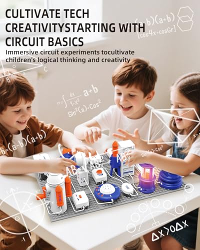 STEM Kits 66 Pcs DIY Circuit Parts X568