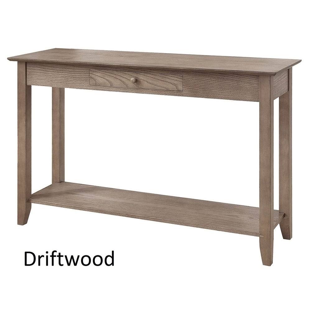 Espresso Single-Drawer Console Table M635209