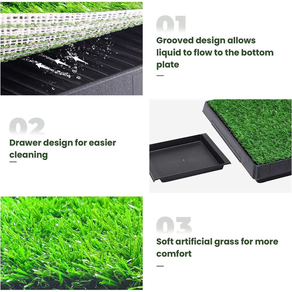 Dog Grass Pad with Tray 20” x 25” N835416