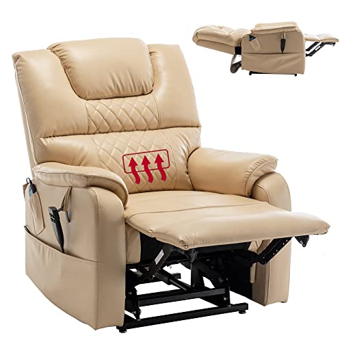 Yellow Heavy Duty Electric Recliner Lift Chair S203