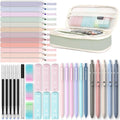 39 PCS Pastel School Supplies with Pen Case, Highlighters, Gel Pens, Mechanical Pencils B78969