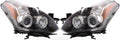 Headlight Assembly for Nissan Altima 2010-2013 Driver and Passenger Side Z4693