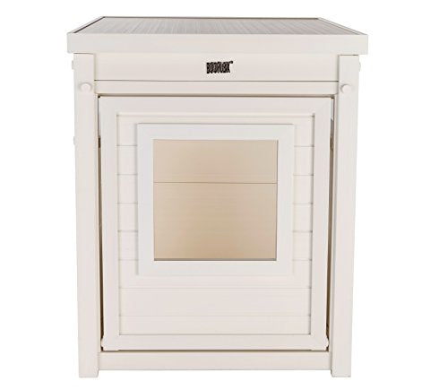 Espresso Jumbo Litter Box Cover End Table L659