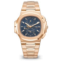 Rose Gold Blue Dial 40.5mm C1557