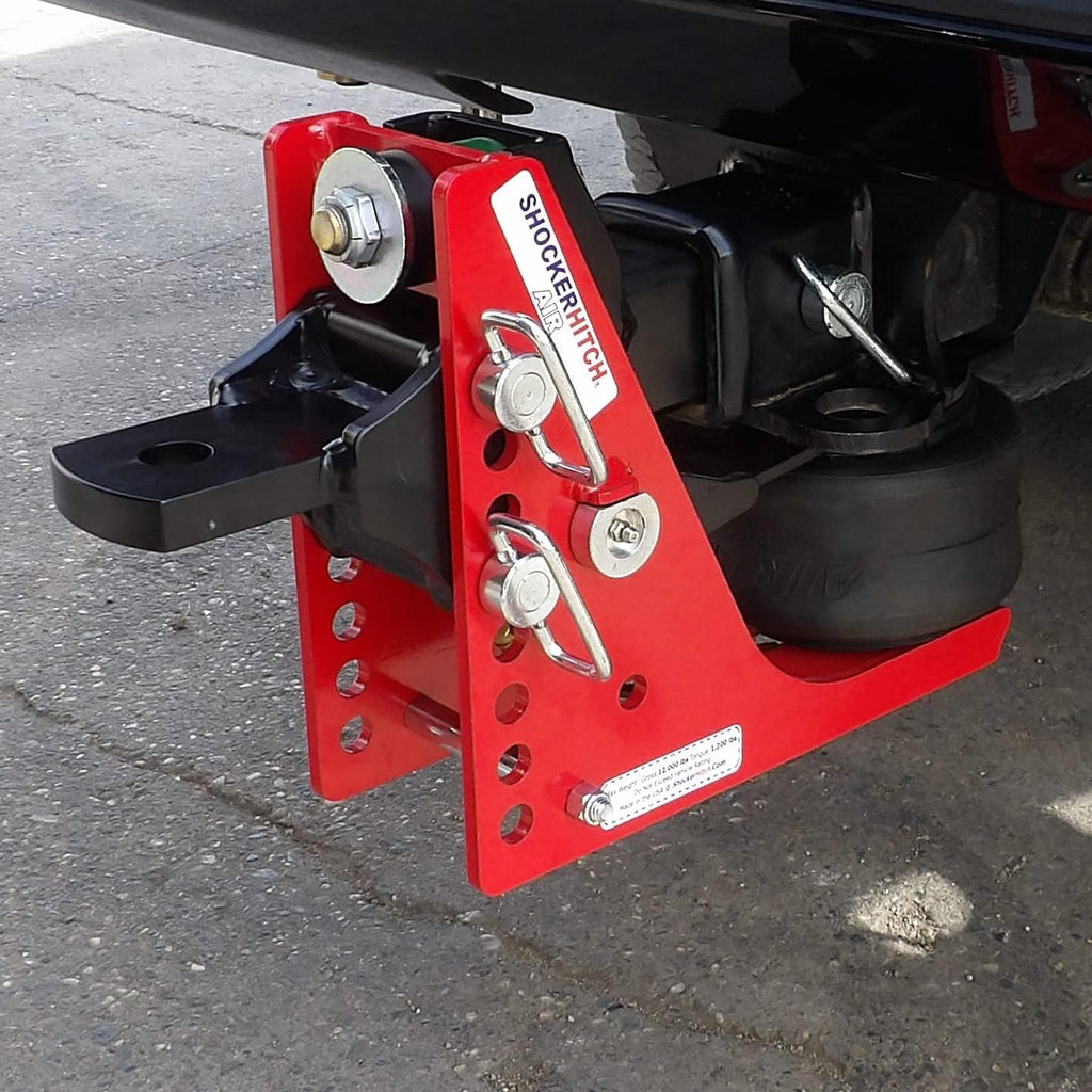 Air Hitch with Drawbar Ball Mount, Fits 2" Hitch - 12,000 lbs D829