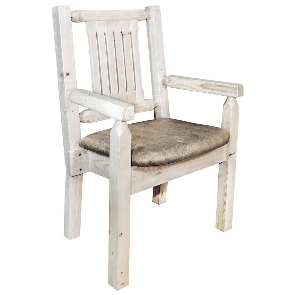 Buckskin Pattern Captains Chair R427