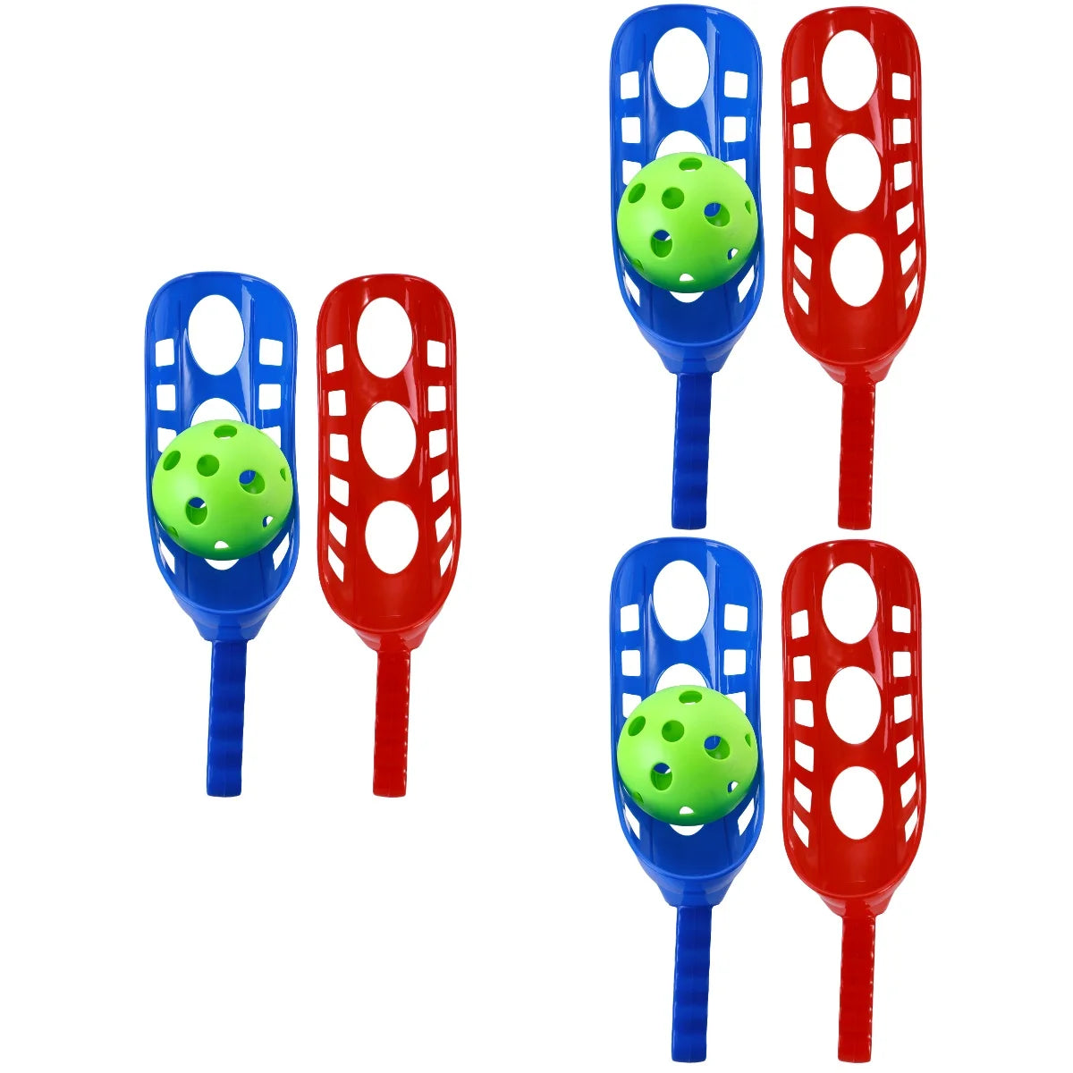 3pcs Scoop Toss & Catch Set Outdoor Sports Beach Game K9745