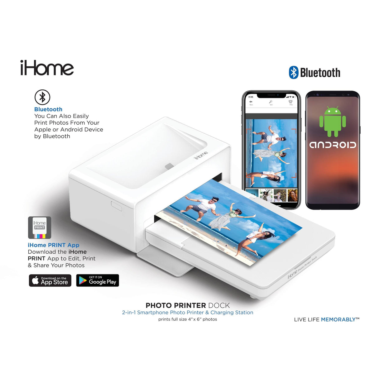 2-in-1 Photo Printer and Lightning Dock D21772