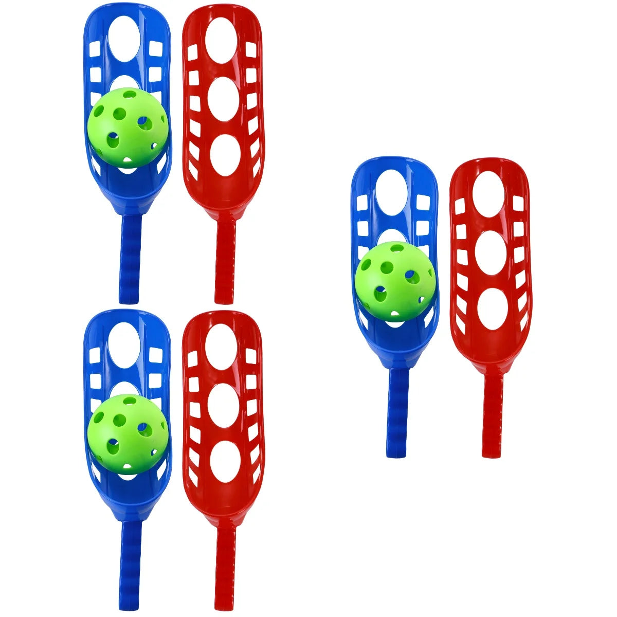 3pcs Scoop Toss & Catch Set Outdoor Sports Beach Game K9745